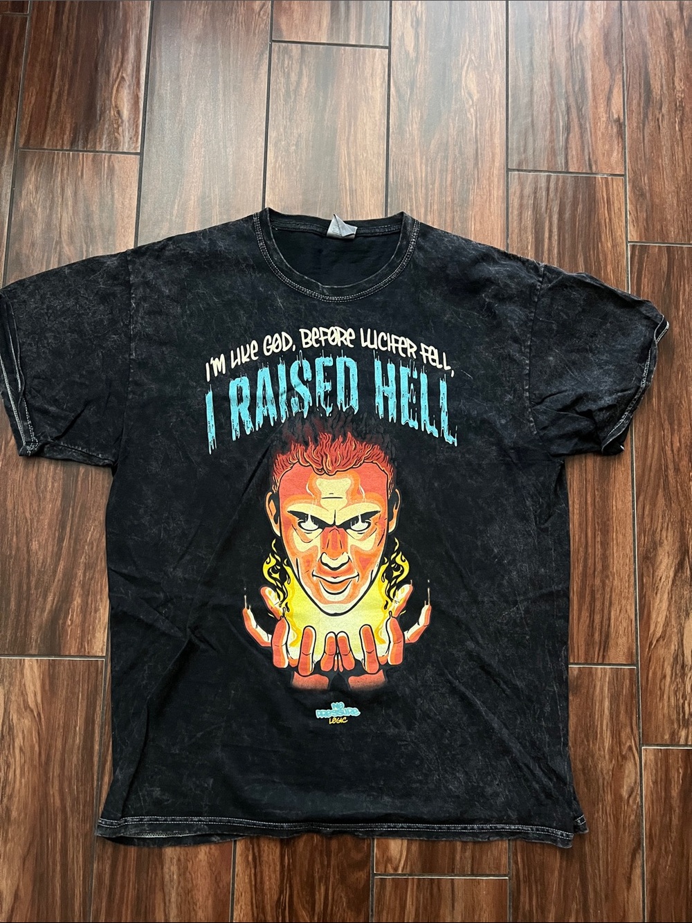 Logic Black Graphic 'I Raised Hell' Men’s Tee